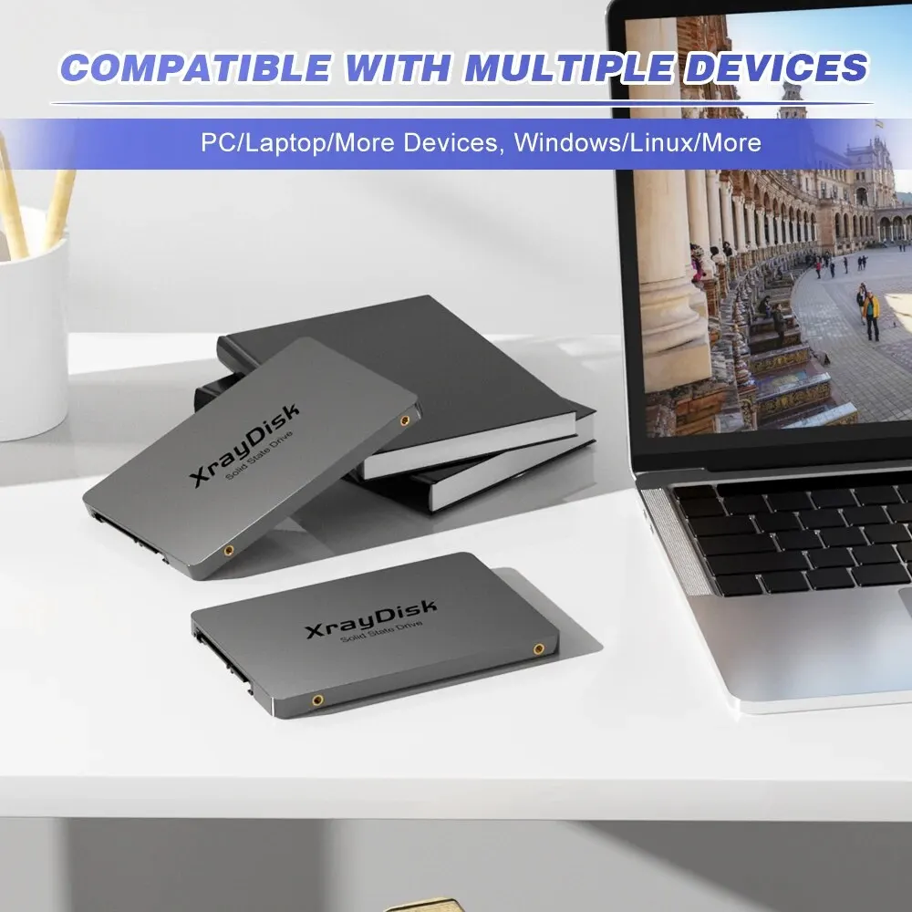 Xraydisk ݼ ̽ Sata3 SSD, 128GB, 256GB, 512GB, 1TBHDD 2.5 ϵ ũ, 2.5 ġ  ָ Ʈ ̺