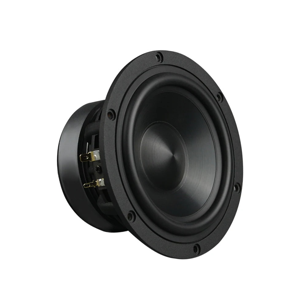 Mid-Bass Speaker 5.25 Inch 4 Ohm/8 Ohm 60W Speaker Aluminum Ceramic Basin High Fidelity Waterproof 1PCS