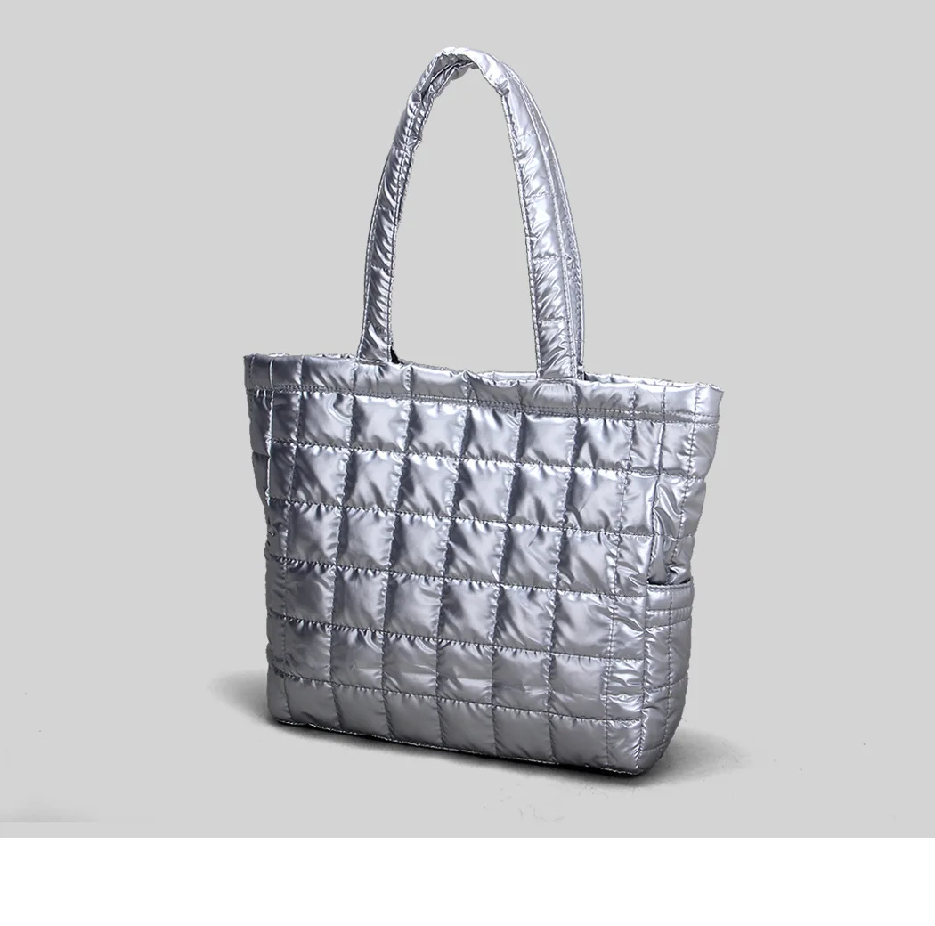 Large Capacity Women's Tote Bag - Interior View
