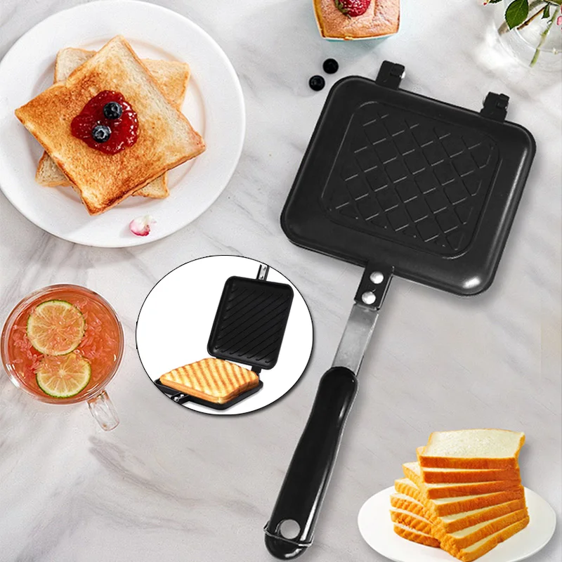 Stampo Per Coni Waffle E Rotoli - Per Gas Antiaderente - 38,5x17 Cm