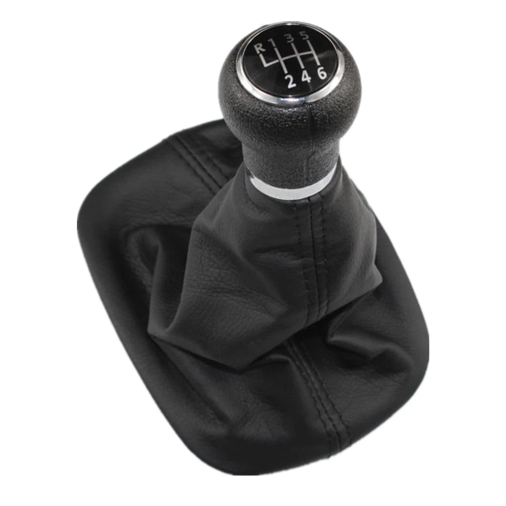 

For VW Passat B5 b5.5 1997 1998 1999 2000 2001 2002 2003 2004 2005 Car-Styling 6 Speed Gear Shift Knob With PU Leather Boot