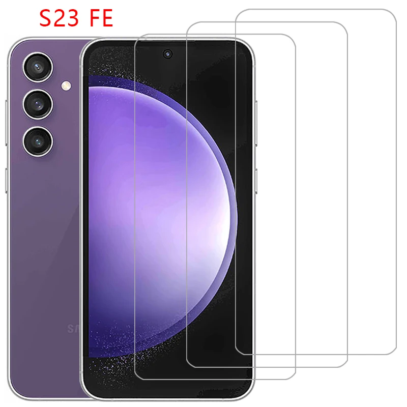 Pellicola Salvaschermo Per Samsung Galaxy S23 Fe 5G Vetro Temperato Protettivo Su S23Fe Samsungs23 S 23 23 S Fe Pellicola Per Telefono Glas Samsun