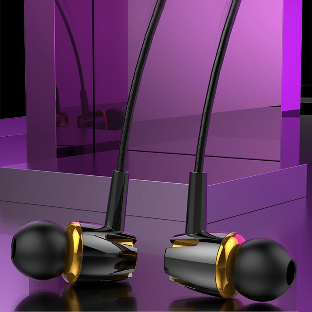 E18 Auricolare Cablato Da 3.5Mm Con Microfono Cuffie In-Ear Controllate Da Filo Per Lo Sport Musicale Auricolare Con Monitor In-Ear