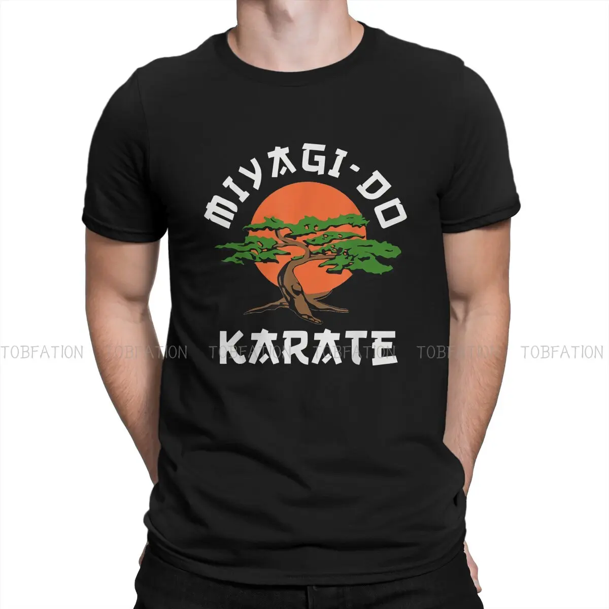 

Vintage Miyagi-Do Karate Bonsai Tree Unique TShirt Cobra Kai Top Quality Creative Gift Idea T Shirt Stuff