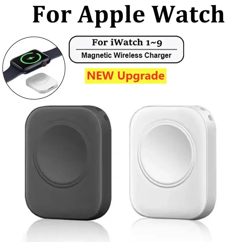 Fast Magnetic watch charger Wireless Charger Apple Watch Series IWatch 9 8 7 6 5 SE Ultra Dock Adapter Type C 8PIN Portable Charging