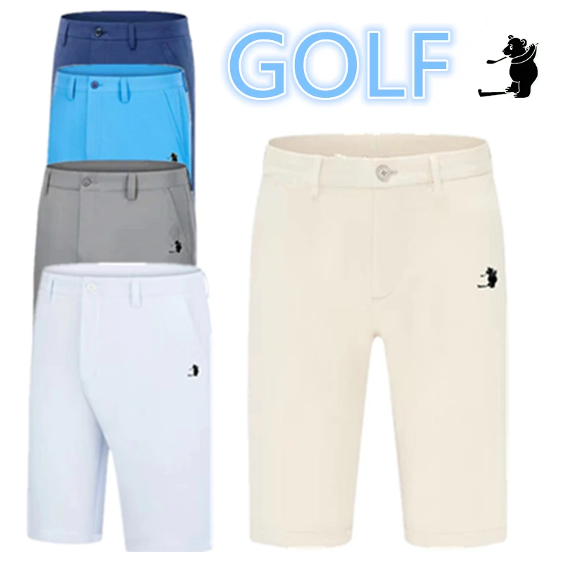 men's golf shorts, spring and summer golf clothes, pants outdoor sports quick dry