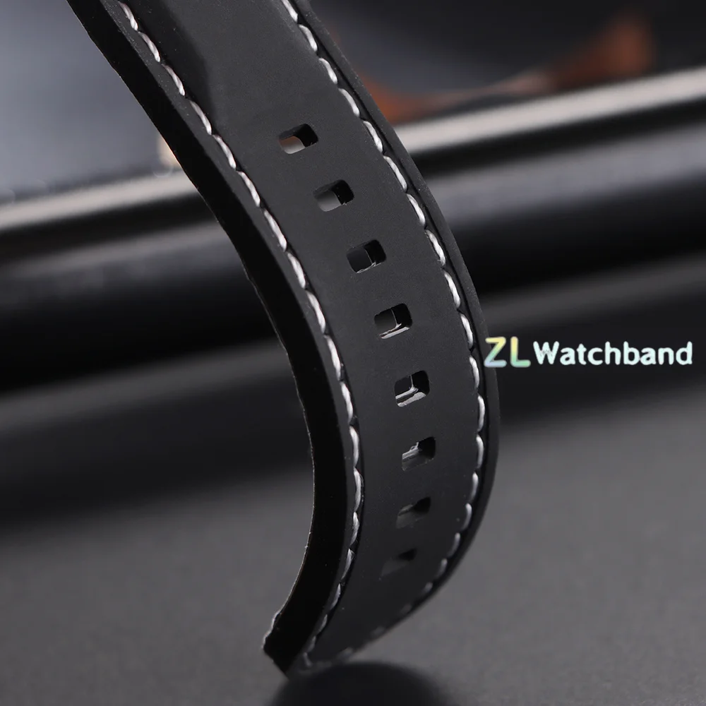 Universal Waterproof Silicone Sports Watch Band - Quick Release Wristband
