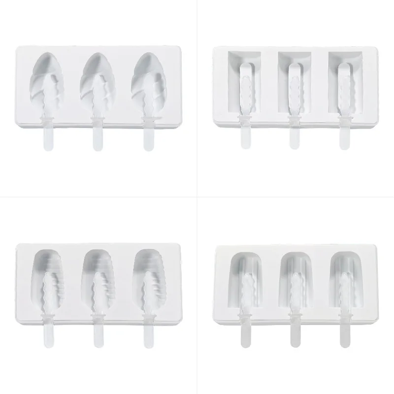 Silicone Mold  Ice Cream  Popsicle s DIY   Mould  Pop Maker   Tray images - 6