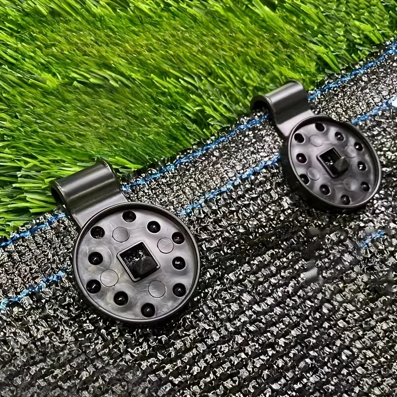 100-Pack Durable Black Shade Cloth Clips - Round Plastic Fasteners for Sun Protection and Garden Covers
