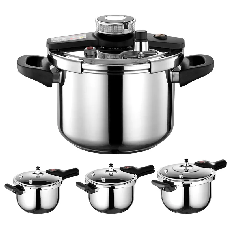 304 stainless steel pressure cooker, domestic gas stove, induction