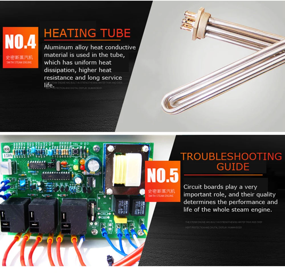 Description Picture 6 of itemSteam Generator Sauna Bath Steam Machine 3KW/4.5KW Sauna Generator SPA Fumigation Machine with Digital Controller