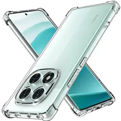 Shockproof Silicone Soft Clear Ultra - Thin Phone Case - Galaxy A60 (Transparent)