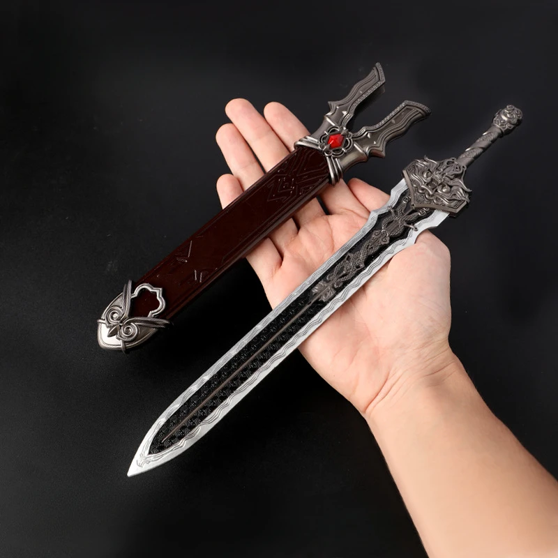 Swords Ornaments Martial Arts Props With Scabbards