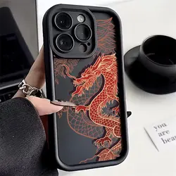 Luxury Fashion East Dragon TPU Phone Case - Premium Back Cover for Samsung A03 4G (TYB-253TY31105A1)