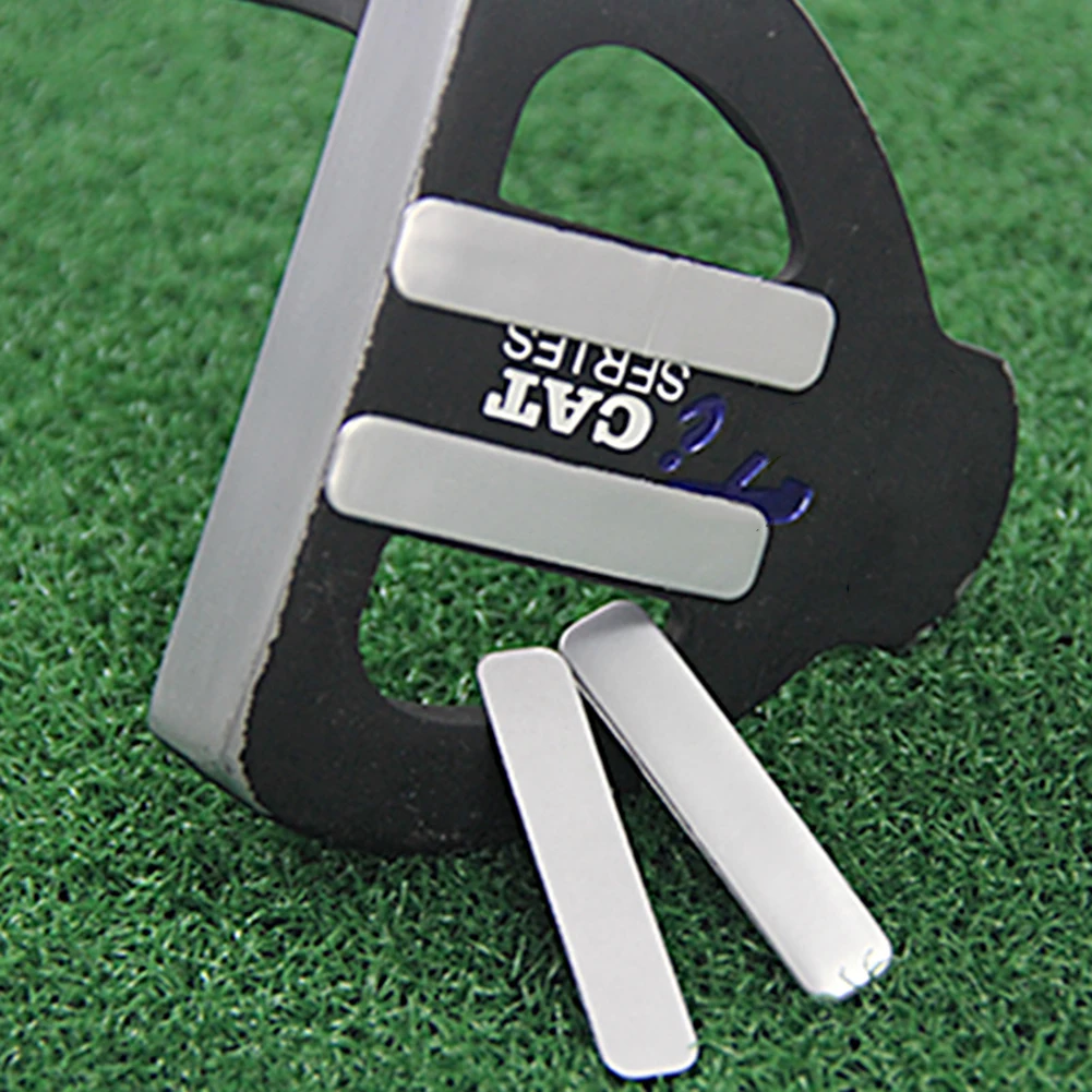 10pcs Lead Tapes Add Weight Professional Weighted Lead Piece Self-Adhesive Golfer Training Aids Supplies Accessories