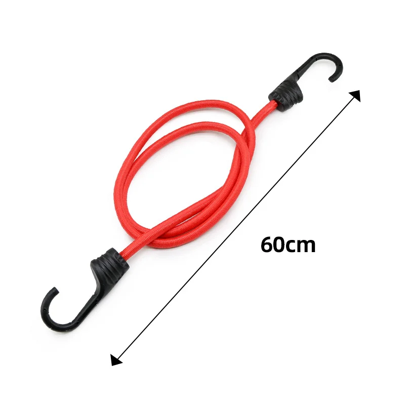 Bicycle Luggage Rack Carrier Elastic Band Bicycle Cargo Racks Tied Rubber Straps Rope Band With Hooks MTB Bike Accessories