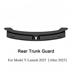 Premium Trunk Door Sill Protector and Bumper Guard Set (Black)