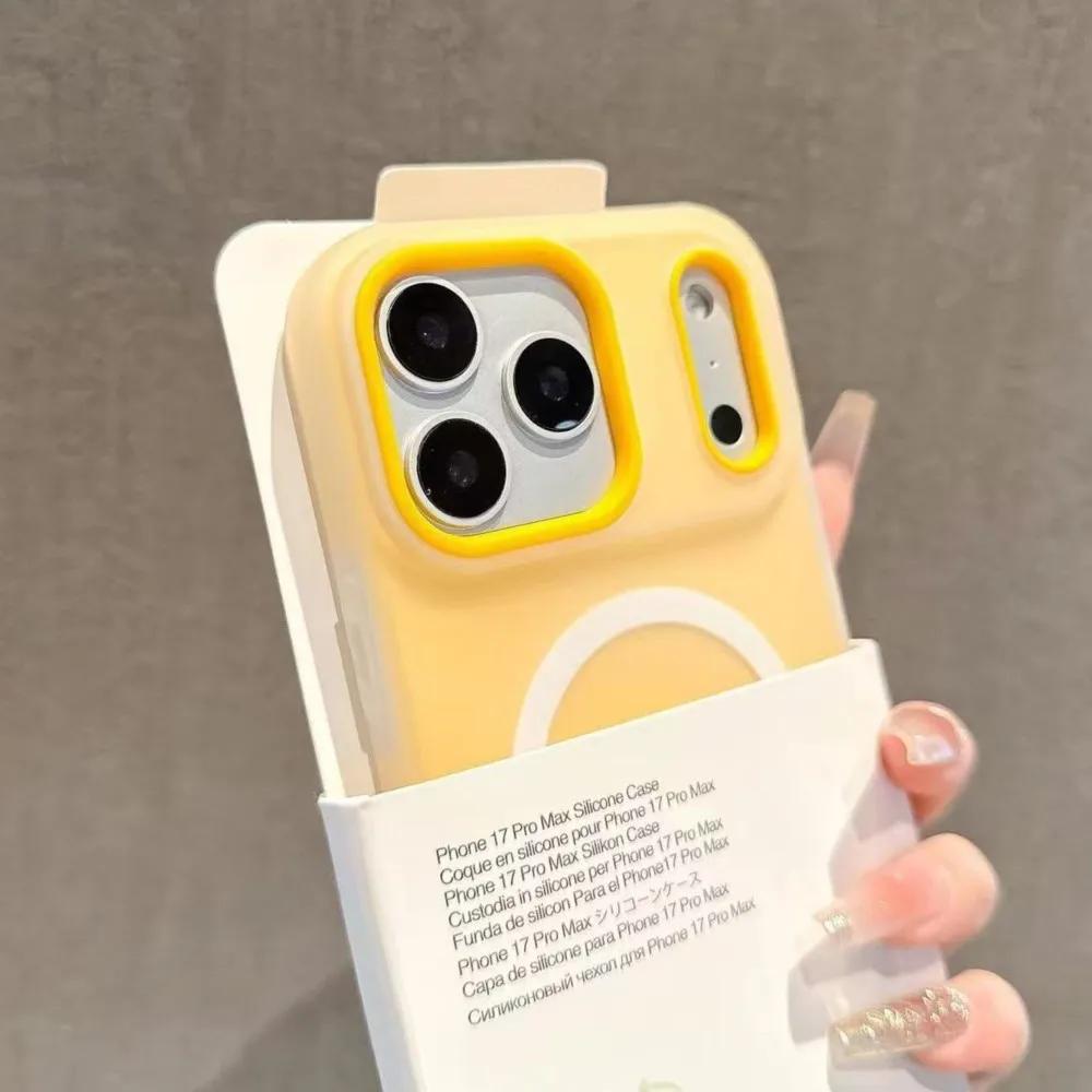 Candy Color Matte 2-in-1 Magnetic Wireless Charging Phone Case Cover