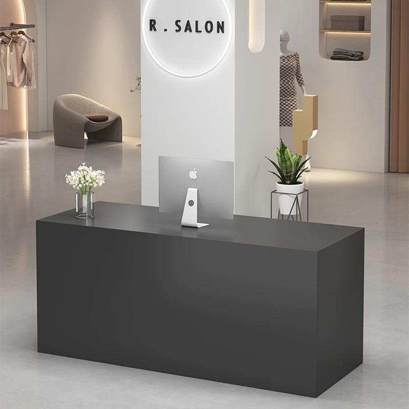 

Shop Counter Desks Reception Pulpito Study Beauty Organizers Desks Counter Cash Restaurant Simple Hair Scrivania Salon Furniture