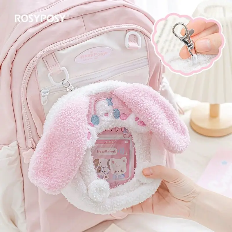 Transparent Storage Bag MINKYS Kpop Photocards Handbag Shoulder Crossbody
