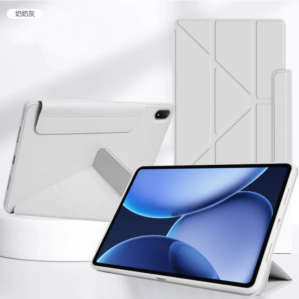Étui Rabat En Cuir PU Pour OnePlus Pad 3 / OPPO Pad 4 Pro (13,2 Pouces) - Noir - Protection 360°