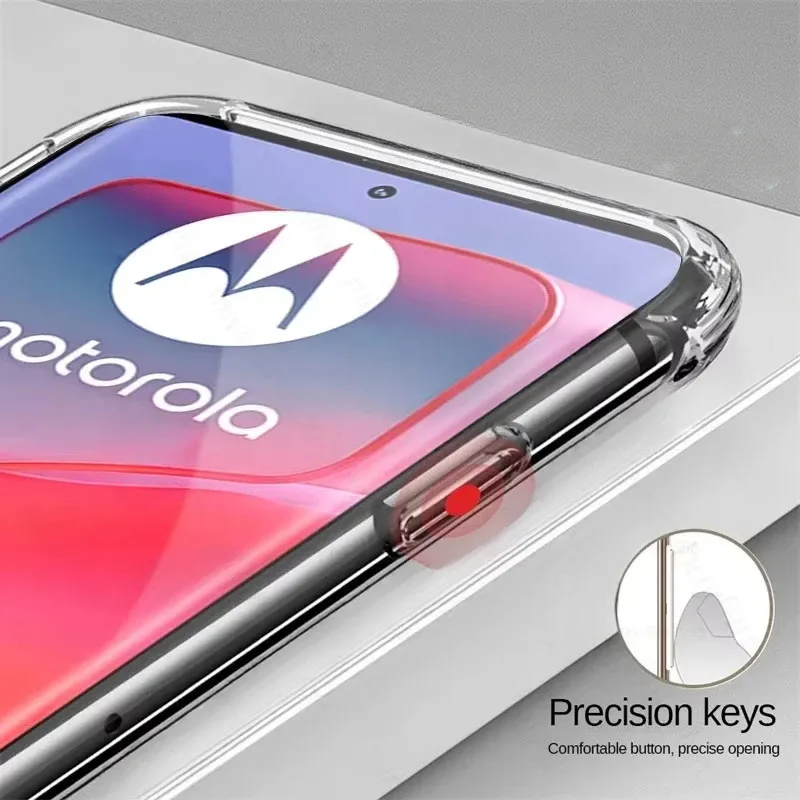Durable Clear Airbag TPU Soft Case Cover - Anti-Drop Protection
