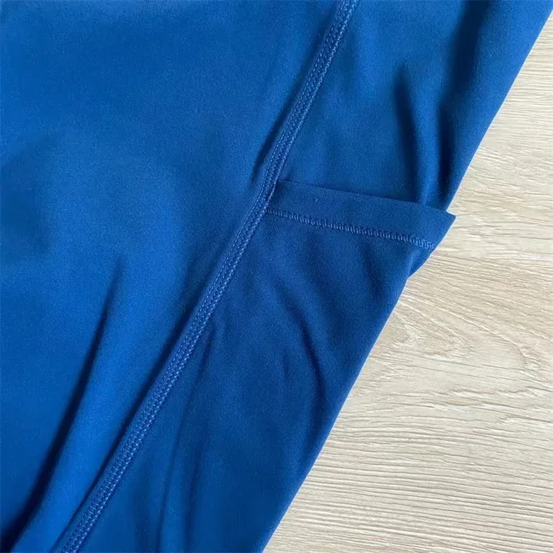 Lemon Sports Yoga Pants Fast and Free High Waist Multi Pocket Tights with Reflective Dots 25