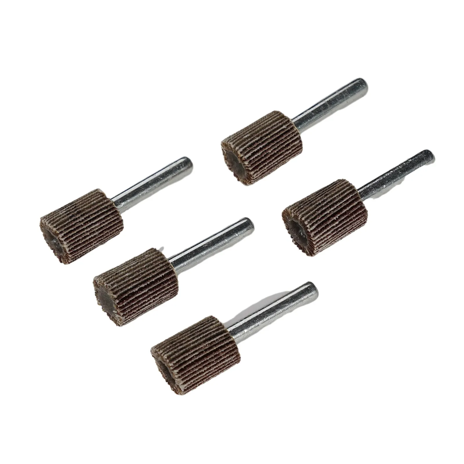 

Low Noise Flap Wheel Disc 5pcs 80# Grit Emery Cloth Good Self-sharpening High Grinding Efficiency 16mm 25mm 40mm