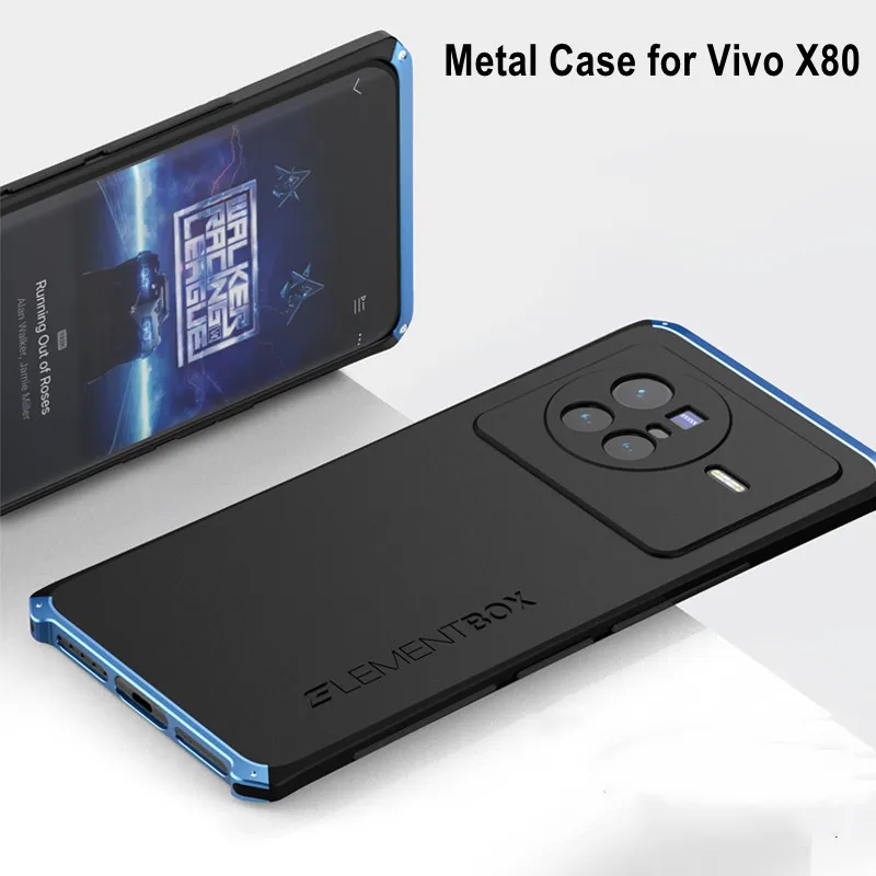 

Чехол-накладка для Vivo X80 Pro Nex 3, алюминий, поликарбонат, мобильный телефон, тонкий, жесткий, противоударный