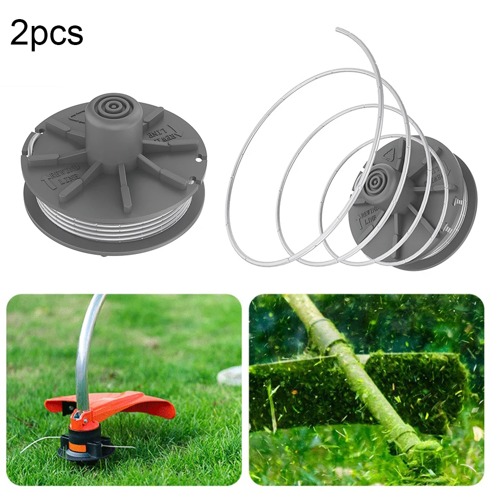 

2pcs Grass Trimmer Wire Spool For 05307-20 Replacement Spool SmallCut 300 SmallCut 350/23 EasyCut 400/25 Grass Cutter Wire Spool
