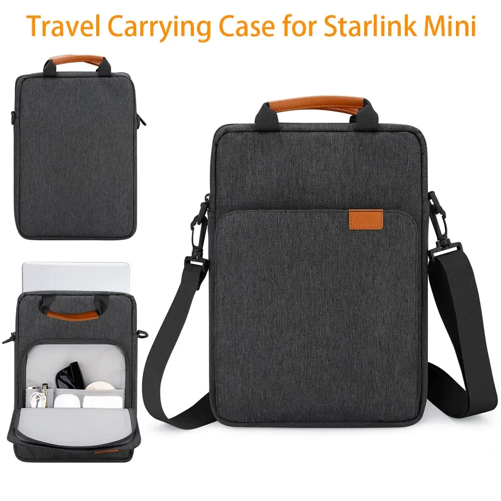 Storage Bag Starlink Mini Travel Carrying Case Waterproof Handbag Shoulder Bag Crossbody Star Link Mini Accessory starlink carrying case