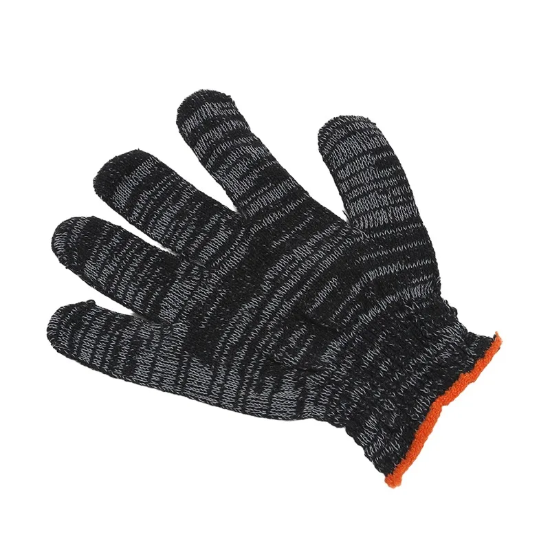 12Pairs Quality Cotton Work Gloves Wear Resistant for Woodworking Gardening Outdoor Camping Climbing Fishing Non-slip Mittens