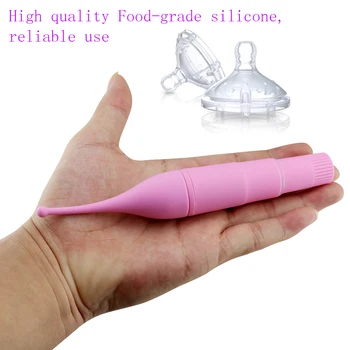 Female G-spot clitoral stimulator nipple massager sex vibrator adult sex toy orgasm vibrator women magic wand 3