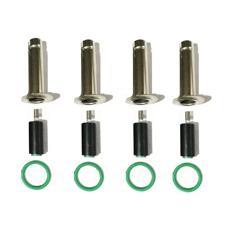 4 Pcs 4CYL Injectors Rail Repair Kit OMVL REG