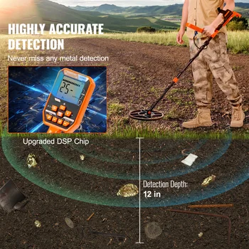 SucceBuy Rechargeable Metal Detector 2
