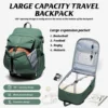 Waterproof Large Capacity Backpack for Motorcycle Helmet Holder, Helmet Storage, Travel Backpack Fit Basketball Men Backpack Bag 4