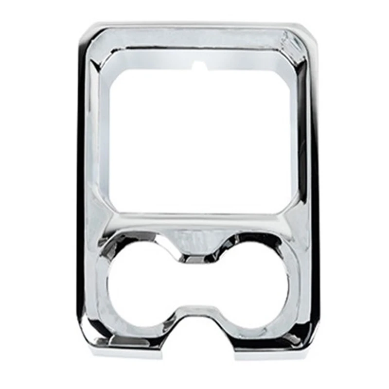 

For Dodge Ram 1500 2018 2019 2020 2021 Interior Accessories Central Water Cup Holder Panel Cover Trim Frame