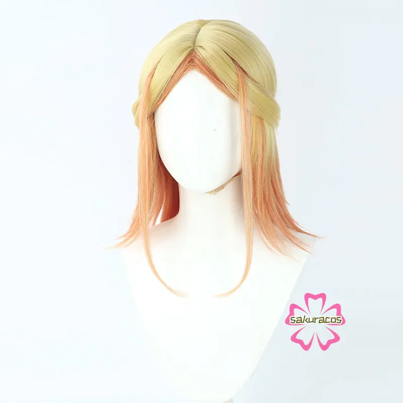 Anime Isekai Ojisan Uncle From Another World Tsundere Elf Cosplay Wig  Yellow Orange Gradient Heat Resistant Fiber Hair + Wig Cap - Cosplay  Costumes - AliExpress