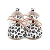 Spring Autumn Baby Shoes Retro Leopard Print First Walkers Newborn Soft Bottom Non-Slip Leather Shoes Toddler Casual Shoes 3