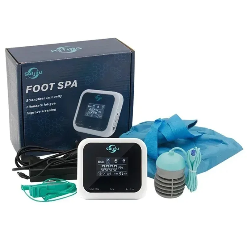 Foot Spa Machine Ion Detox Foot Bath Strengthen Immunity Eliminate Fatigue Improve Sleeping Tub Array Aqua Cell Ionic Cleanse