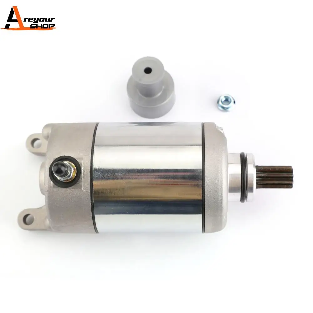 Areyourshop Motorcycle Electric Starter Motor for Polaris PREDATOR 500 2003-2007 PREDATOR 500/LE 2007 12V Motorbike Accessories