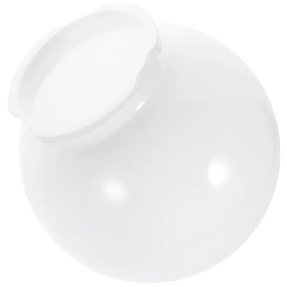 

White Lamp Shade Ball Lampshade Acrylic Wall Globe Replacement Light Fixture Cover Street Patio
