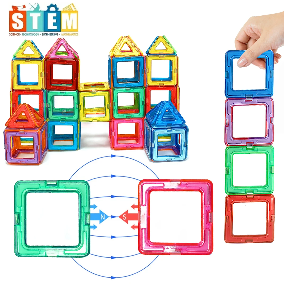 Magnetic Building Blocks – Comfort For Kids