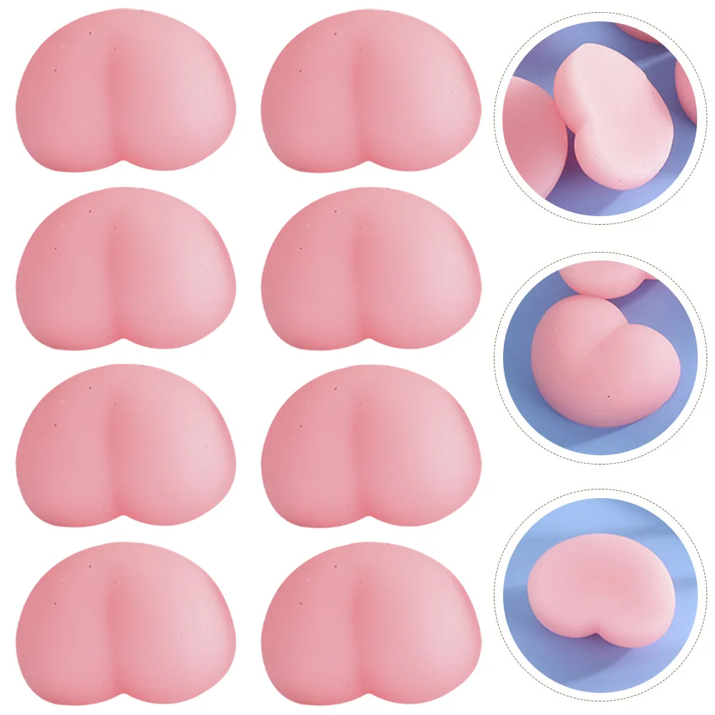 

24 Pcs Pinch Small Stress Compact Kids Pranks Shape Squeezing Portable Lovely Fidget