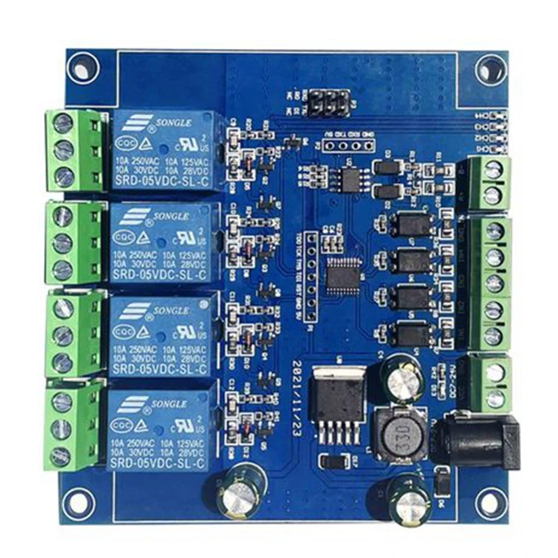 7-24V Modbus RTU 4 Kanal RS232 Seri Röle Modülü Satın Al | Görsu Elektronik 7-24V Modbus RTU 4 Kanal RS232 Seri Röle Modülü Satın Al | Görsu Elektronik