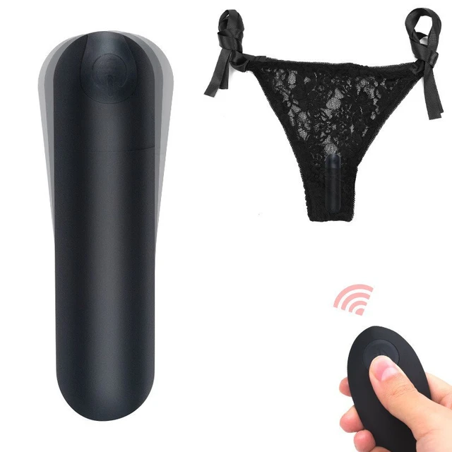 Wearing underwear with female lace wireless ricochet remote control  vibrator adult sex toys - AliExpress