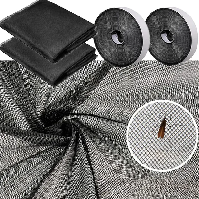 Moustiquaire anti-moustiques d'intérieur, rideau d'écran en maille, protection de la maison, filet de fenêtre, fournitures de maison durables de haute qualité 6