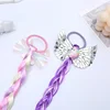 Children Raninbow Color Wig Braids Braided Hair Rope Girl Princess Headdress Twisted Braids Kids Colorful Hair Style Accessories 3