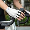 ROCKBROS Half Finger Gloves Summer Bicycle Gloves Anti-Slip Shock-Absorbing Cycling Fingerless Breathable Gym Gloves 2