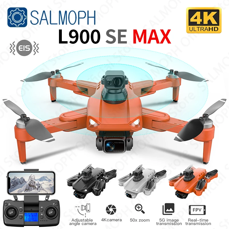 Mini Drone Pro SE MAX 4K professionnel avec caméra, WIFI 5G 360